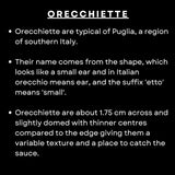Orecchiette pasta, 500 g
