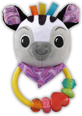 VTech Baby - Baby's Animal Friends Gavesæt - Legetøjssæt med stofbog, syngende fugl og zebrarangle - I 0-24 måneder Babylegetøj Naty Shop