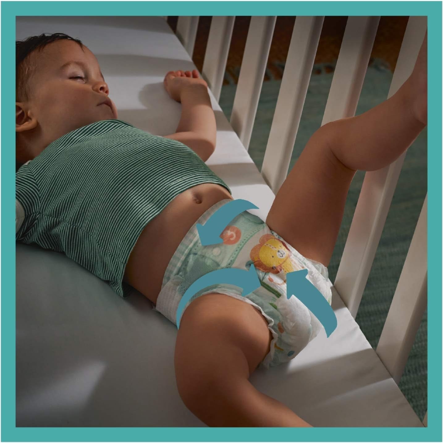 Pampers bleer til babyer str. 5 (11-16 kg), 24 stykker, op til 12 timers lækagebeskyttelse