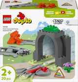 LEGO DUPLO Bybanetunnel og spor - Udvidelsessæt, Gave til småbørn, Tilskynder til Behændighed, Legesæt til 2 år gamle køretøjsfans, Kreativt læringslegetøj 10425 Byggesæt Besuche den LEGO-Store