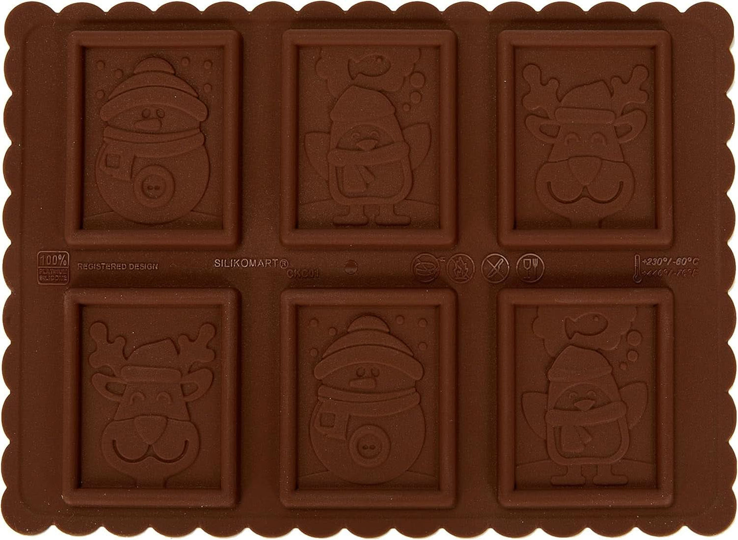 Silikomart 22.161.77.0165 CKC01 Snowman Slim Kitchen Naty Shop