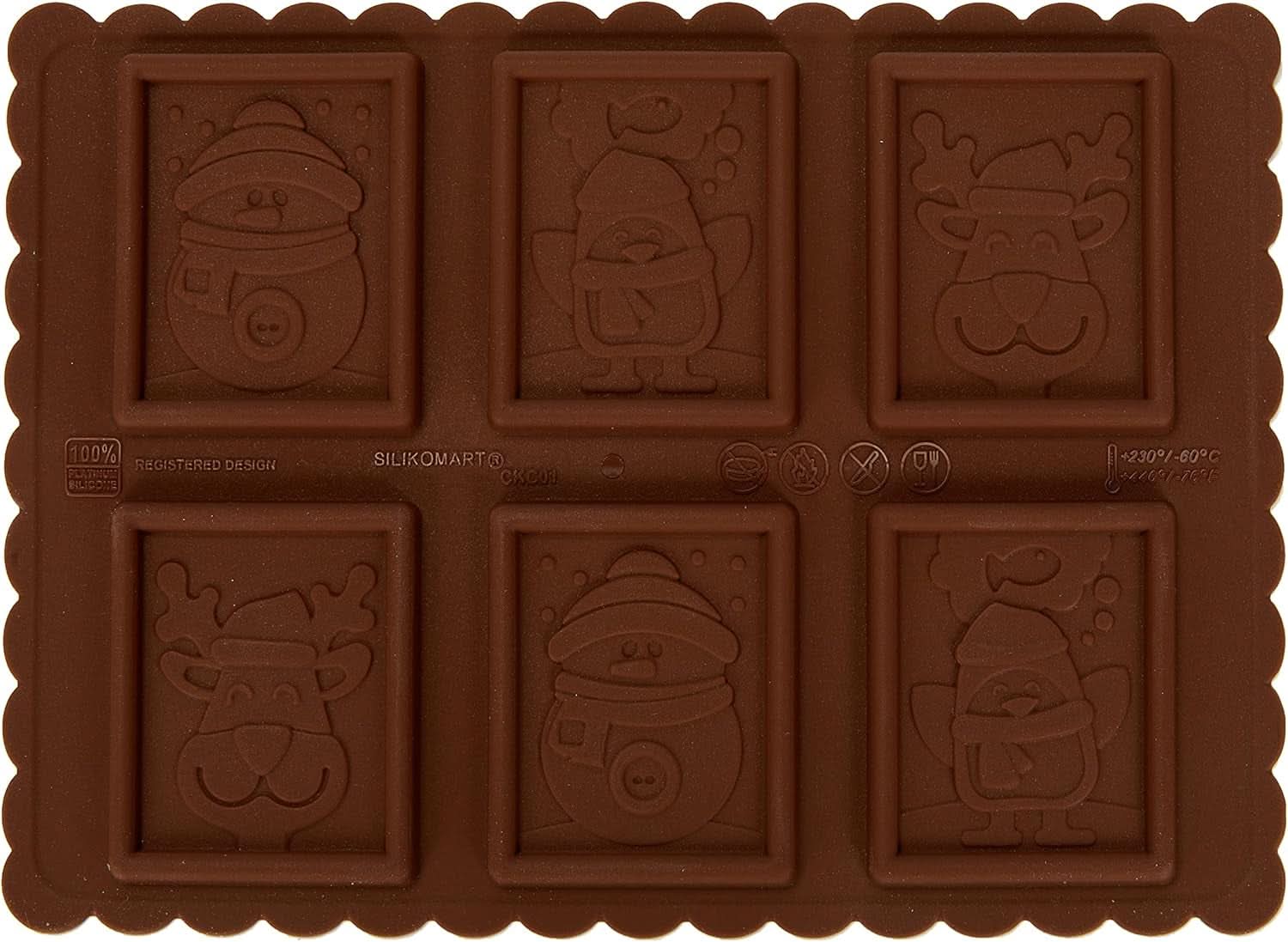 Silikomart 22.161.77.0165 CKC01 Snowman Slim Kitchen Naty Shop