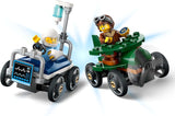 LEGO City Airplane vs. Hospitalsseng Racerbilsæt - Sæbekasselegetøj til drenge og piger fra 5 år - Byggesæt med 2 minifigurer - Fødselsdags- og feriegave 60459 Byggesæt Besuche den LEGO-Store
