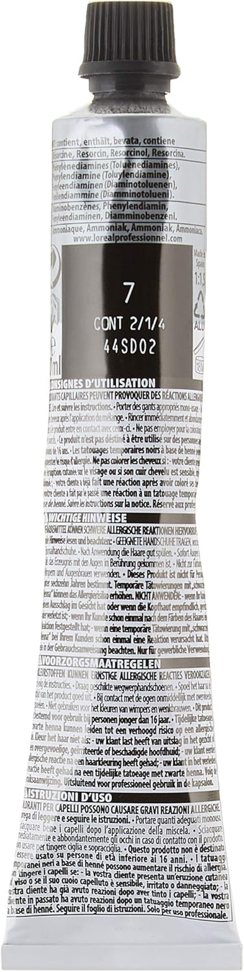 L'Oréal Professionnel Majirel 7 mellemblond, 50 ml Hårfarve Naty Shop