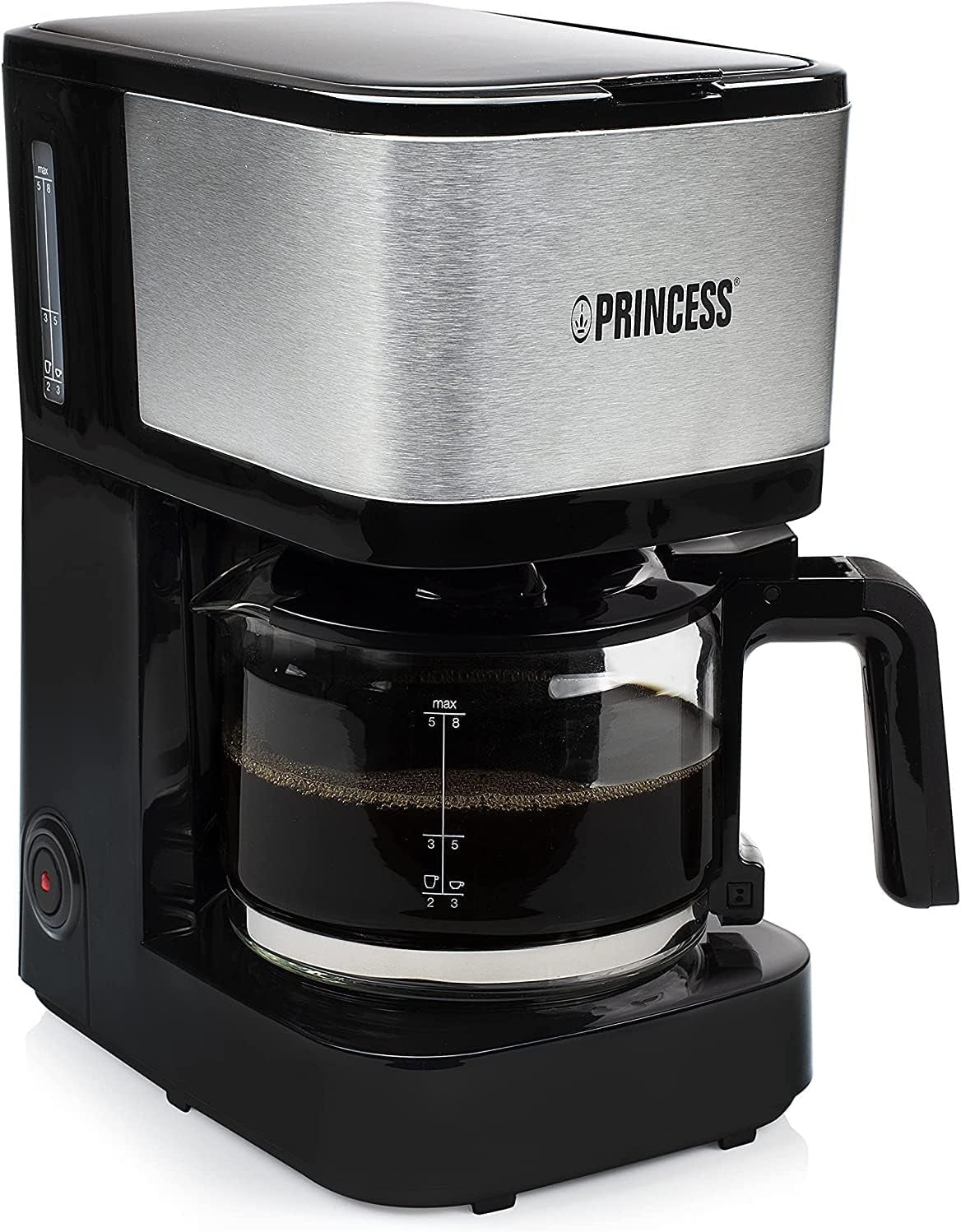 Princess Espressor 249452 – Til Nespresso™, Dolce Gusto og ESE kapsler – 19 bar italiensk pumpe – 0,6 L – 1450 W