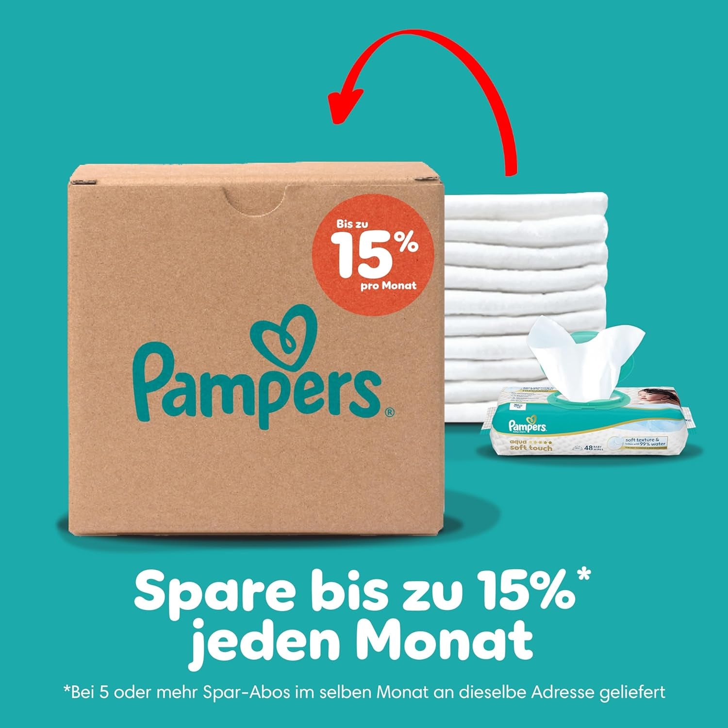 Pampers Baby Dry Pants Diaper Patrol Puppy Edition, str. 5, 160 bleer, 11 kg - 17 kg, 360° justering med stop og beskyttelsessystem
