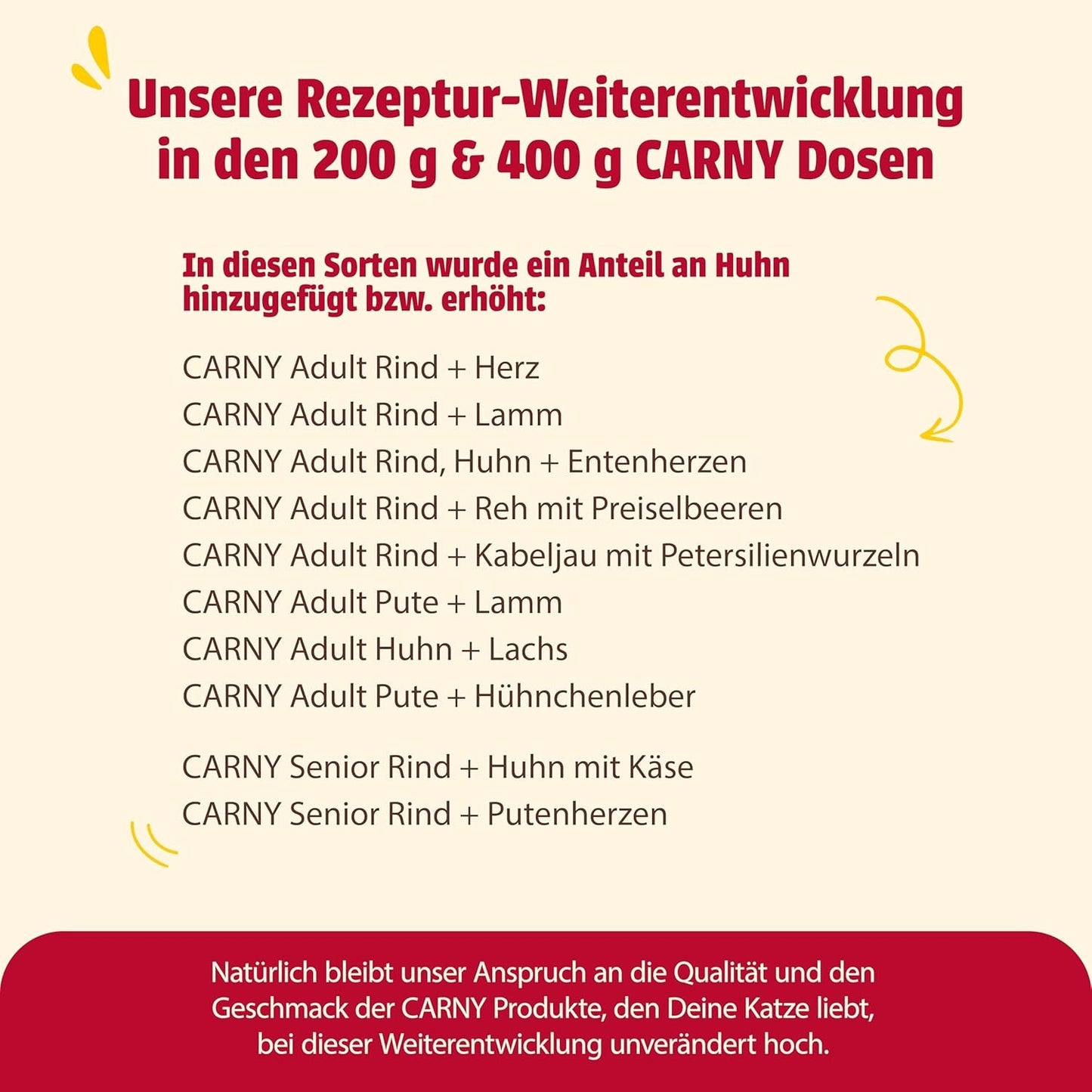 animonda Carny Adult Savory Variety (12 x 400 g), vådfoder til voksne katte, vådfoder med 100 % friske kødingredienser, kornfri og sukkerfri