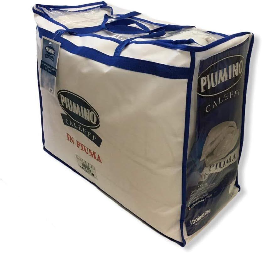 Caleffi Pium fjerdunjakke, bomuld, enkeltseng, fransk seng Dyner og dyner Naty Shop Multicolor 160 X 190 Cm