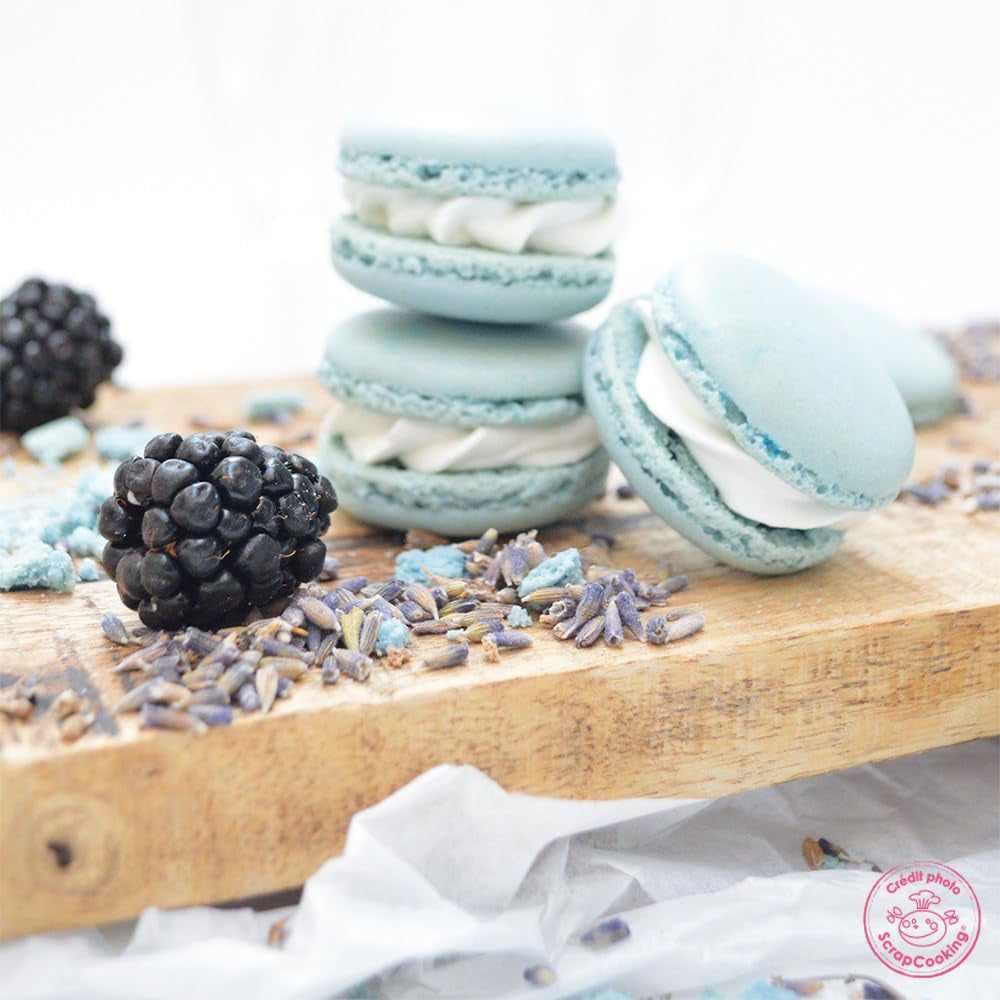 Scrapcooking - Pastelblåt kunstigt farvepulver 5 g