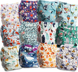 Littles og Bloomz FLP2-0406 Standard Clip Genanvendelig ble, 4 bleer