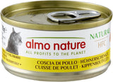 Almo Nature HFC Naturligt vådfoder til katte - Assorterede opskrifter med kylling - 6 x 70g