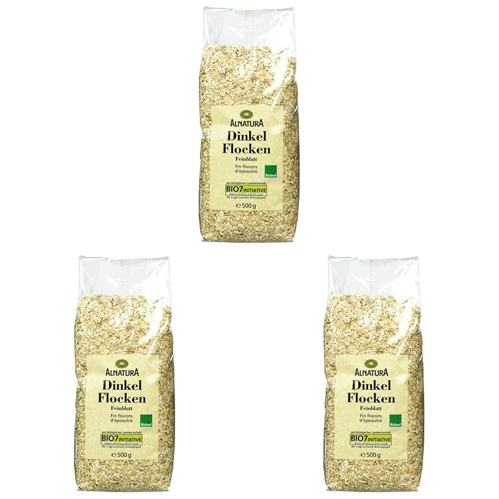 Økologiske speltflager, fine flager, 500g