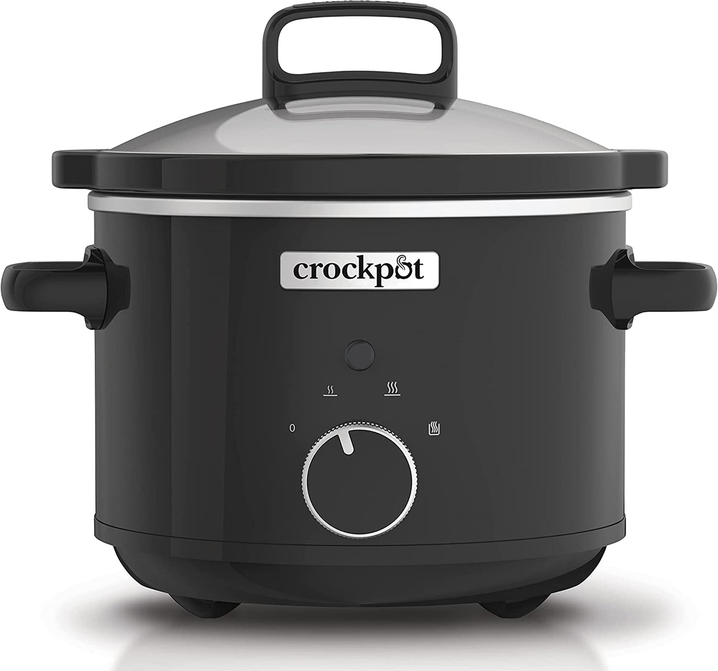 Slow cooker Crockpot, aftagelig keramisk skål, nem at rengøre, 2,4 liter (1-2 personer) Slow Cooker Naty Shop Standardtitel