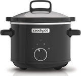 Slow cooker Crockpot, aftagelig keramisk skål, nem at rengøre, 2,4 liter (1-2 personer) Slow Cooker Naty Shop Standardtitel