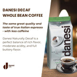 Danesi Decafeinato (koffeinfri), bønner, 1 pakke (1 x 1 kg)