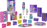 Barbie GXJ88 - Color Reveal Surprise Party, +50 overraskelser: 1 dukke, 1 Chelsea-dukke, 2 dyr, 6 farveændringer, tilbehør og mere, dansefestsæt, legetøjsgave til børn fra 3 år og opefter