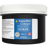 Sugarflair Ice Blue Pasta Madfarve, Fondant & Marcipan Madfarve, Spectral Concentrated Pasta - 400 g