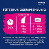 Vitakraft Poésie Mousse, våd kattefoder, luftigt skum, med kylling, uden tilsat sukker eller korn (12 x 85g)
