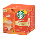 STARBUCKS Pumpkin Spice Latte af Nescafé Dolce Gusto, Dunkle Röstung, Kaffeekapseln 6 x 12 (72 Kapseln)
