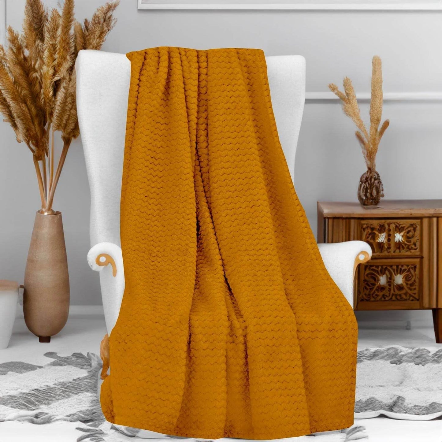 Soleil D'Ocre, tæppe, mikrofiber, 120 X 160 Cm, mørkerosa Dyner og dyner Naty Shop Blue 120 X 160 Cm