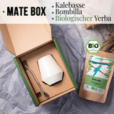 ORIGEENS MATE TE-SÆT Med portugisisk matekop, bombilla og BIO Yerba Mate te - Originalt gavesæt