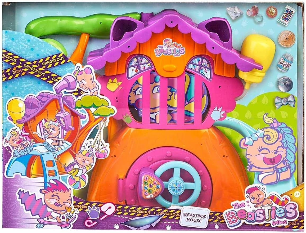 The Bellies from Bellyville - Beetree House, Beasties House Bellies Friends, Dukketilbehør, Gaver (Famosa 700015795) Naty Shop Dukkehuse