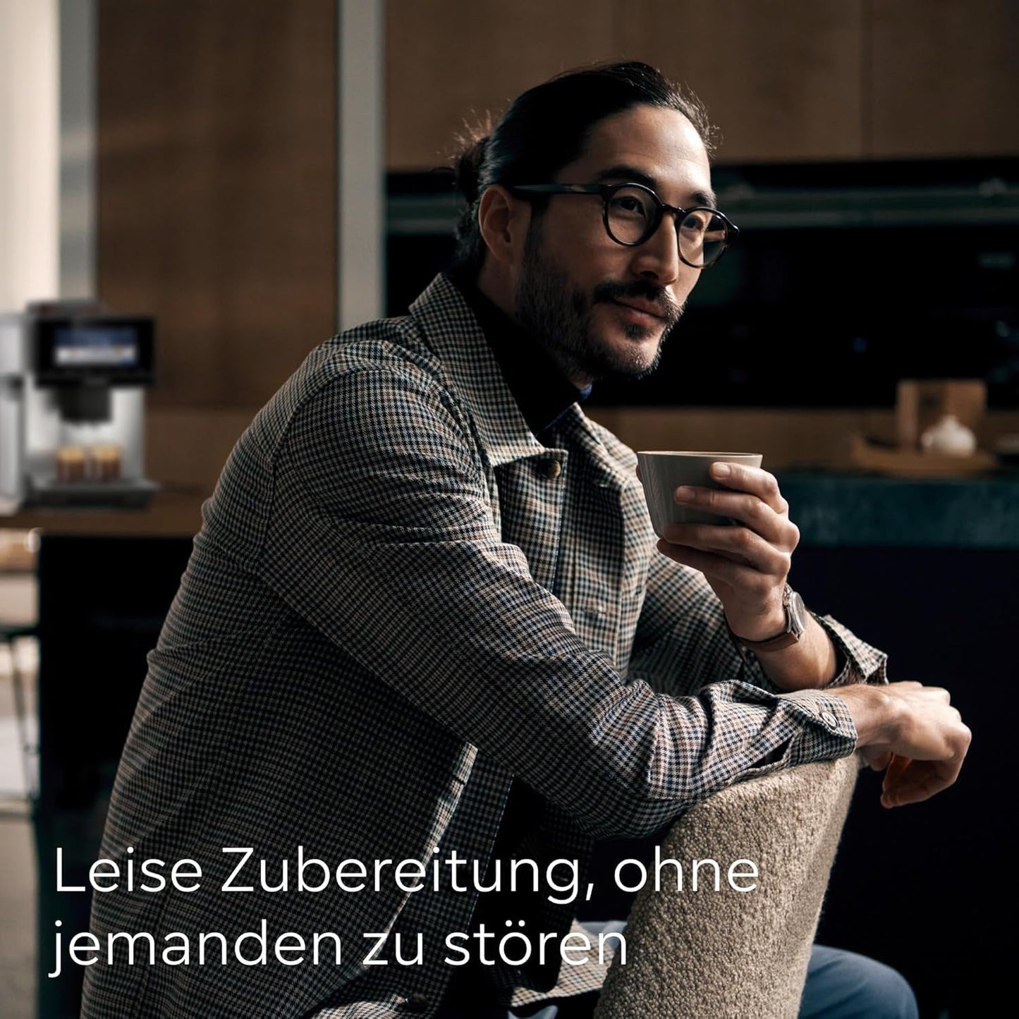 Siemens EQ900 TQ903D03 Automatisk Espressomaskine, App Control, Intuitiv Touch Display, Barista Mode, AromaBoost, Støjreduktion, Premium Kværn, Automatisk Damprensning, 1500 W, Rustfrit stål