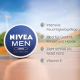 NIVEA MEN Creme, nærende hudcreme med E-vitamin, 150 ml Naty Shop