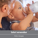 NUK modermælksposer, som sparer plads og kan bruges med det samme, 180 ml, 25 stk, gennemsigtigt Tilbehør Mad og Amning Bebe Naty Shop