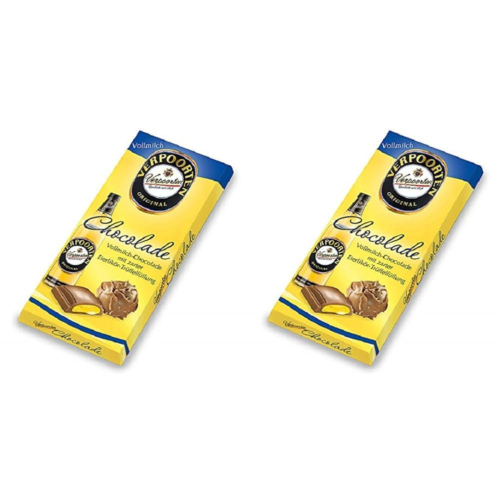 Verpoorten Chokoladeæg Trøffelfyld 100 g (pakke med 2)