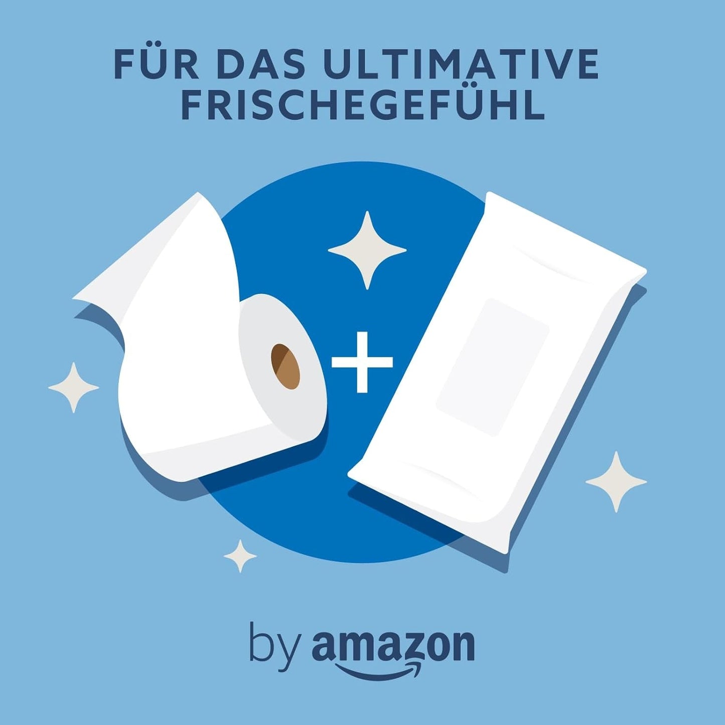 Af Amazon Blødt, vådt, lugtfrit, fint absorberende, uparfumeret toiletpapir, 240 count (6 pakker af 40 Count) (tidligere Presto Brand!)