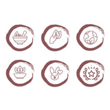 VEGAIROA - No Yellow Plex Mask - Neutraliserende maske til gule og orange toner - Fugtgivende pleje - Violet pigment - Professionelt vegansk hårprodukt - 1000 g Naty Shop hårmaske