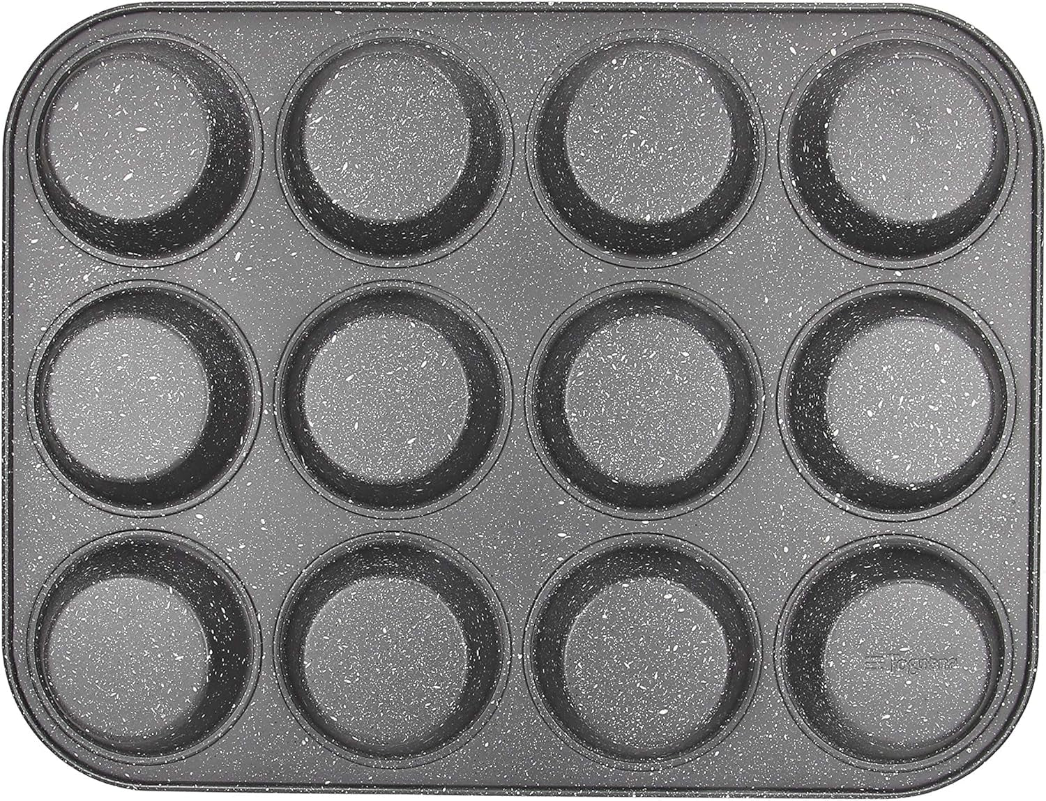 Pure Roq Muffinform Für 12 Muffins, Aluminium, Schwarz Forme og bageplader Naty Shop