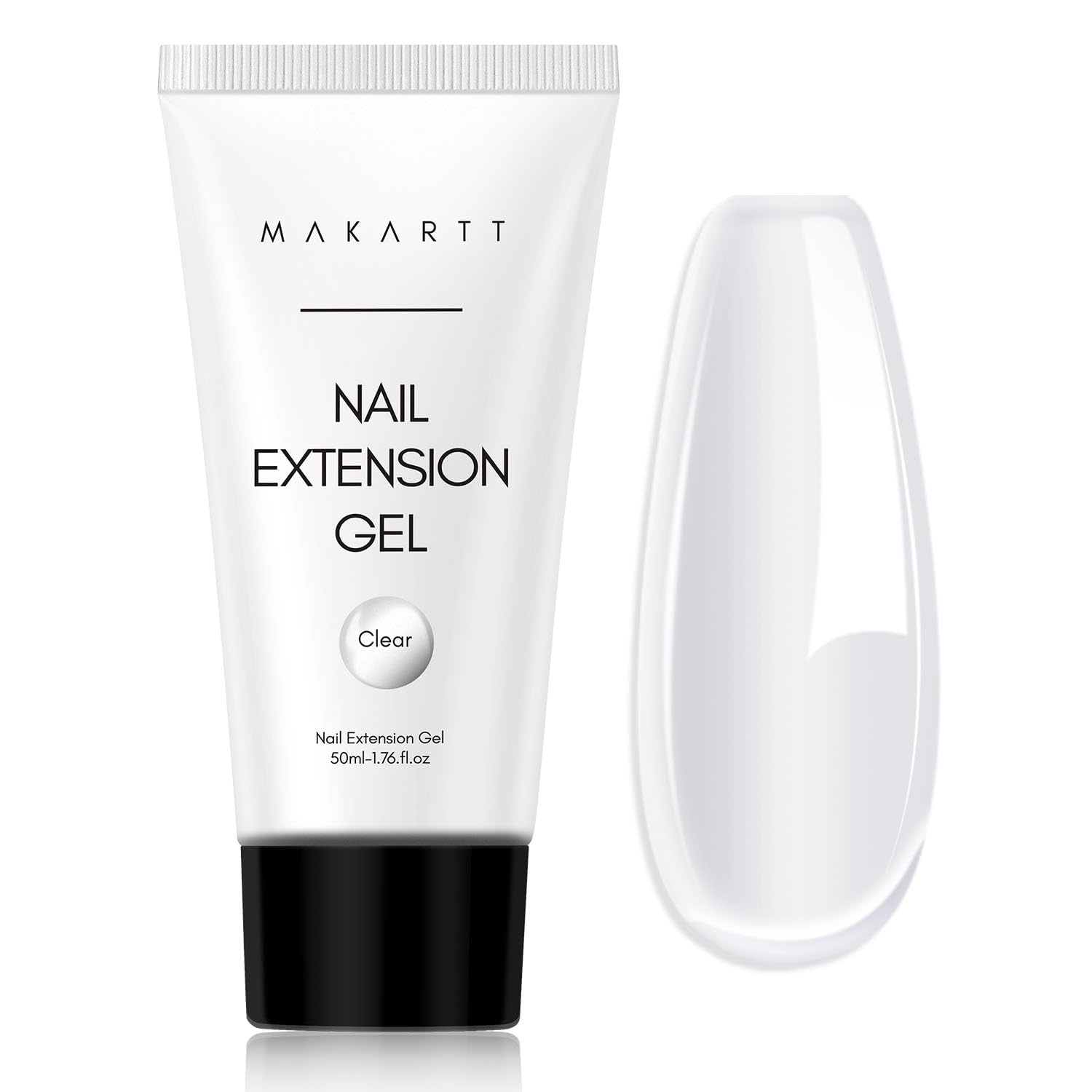 Makartt Poly Nail Extension Gel - Akryl Extension Gel, Nail Strengthening Gel, Negle Decoration, 50ml (lilla)