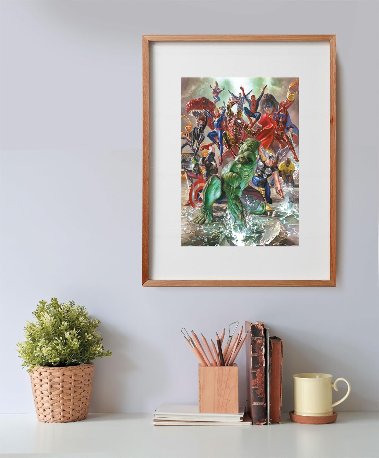 Clementoni Marvel Puslespil 500 brikker Voksne - Voksenpuslespil i 49 X 36 cm - Udfordrende voksenpuslespil fra Clementoni 35546 Puslespil Naty Shop