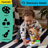 Baby Einstein, Drum & Learn Dean Musical Learning Toy - Multisensorisk babylegetøj, 2 legetilstande, farver, former og instrumenter, 50+ lyde, fra 6 måneder Babylegetøj Naty Shop