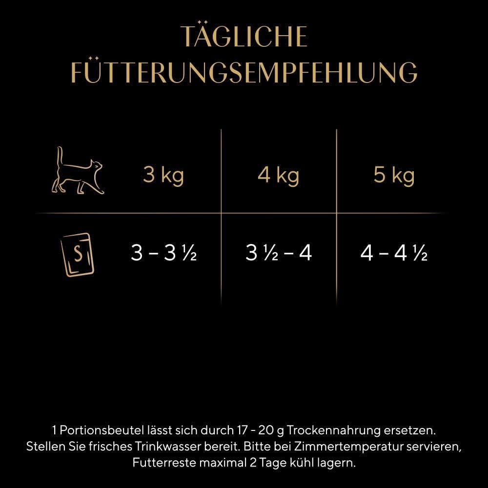 SHEBA Nature's Collection i sovs - højkvalitets våd kattefoder, fine varianter (MSC) i portionsposer - 72 x 85 g