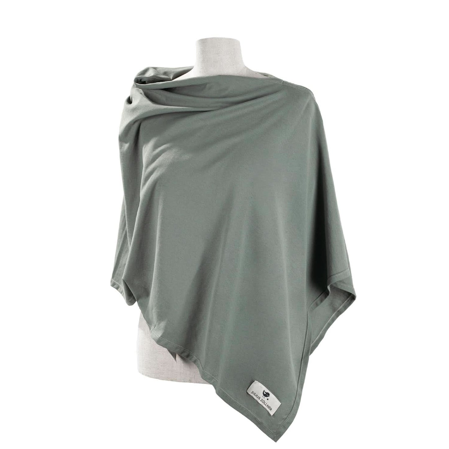 Julius Zöllner Stilltuch Aus 100 Prozent Jersey-Baumwolle, OEKO-TEX STANDARD 100, Made in Germany, Uni Tan Tilbehør Mad og Amning Baby Naty Shop Uni Basilikum