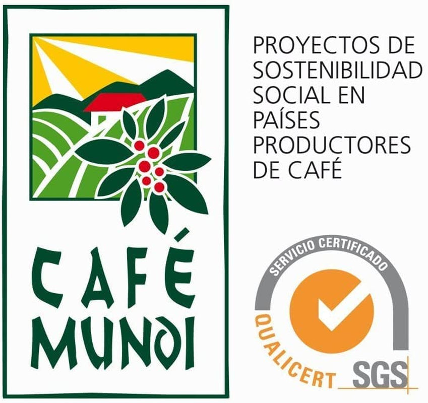 Koffeinfri kaffebønner 1 kg naturlig 100% - Espresso Intens smag fra Colombia og Brasilien.