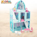 Colorbaby WOOMAX 49314 - Trælås 37 X 15 X 53,5 Cm +3A Dukkehuse Naty Shop