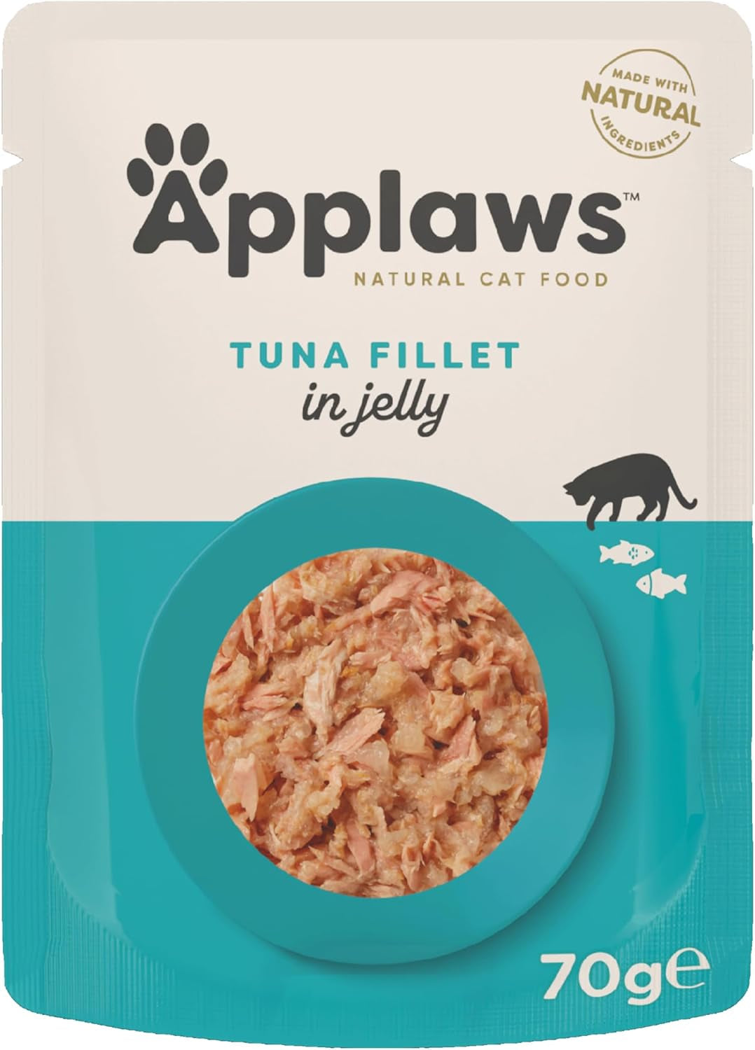 Applaws Cat Pouch Tunfilet i gelé 1x (16x70g)