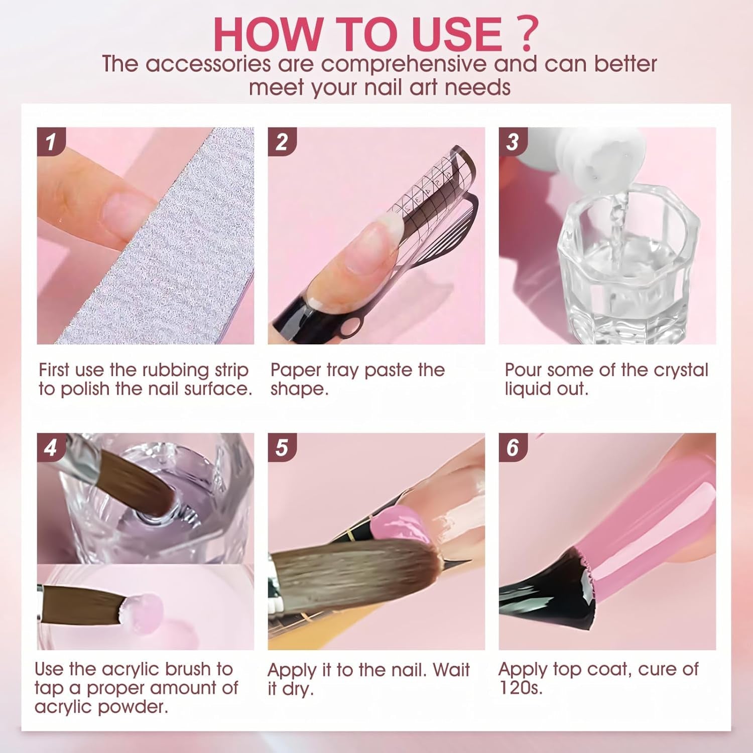 Polygel Glatteopløsning, Polygel Slip Solution Neglesæt, Glatteopløsning 75 ml, Indeholder 5 neglespidsklips, 3 neglebørster, 1 krystalkop, 100 rengøringsark