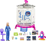 Barbie GXF27 - Space Station Space Adventure, Space Doll, Hvalp, Workstation, Space Scenes, 20 tilbehør, gavelegetøj til børn fra 3 år og opefter