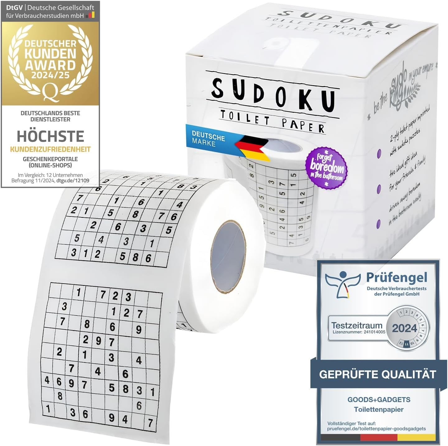 Unicorn Toilet Paper - Sødt toiletpapir gør dit badeværelse til en oase af komfort (enhjørning)