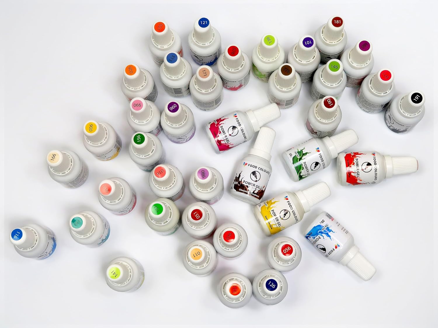 Gel madfarve, beige, champagnefarve, 20 g. Food coloring for a wide range of applications for decorating cakes, tarts, cream, sponge cake, royal icing, macarons.