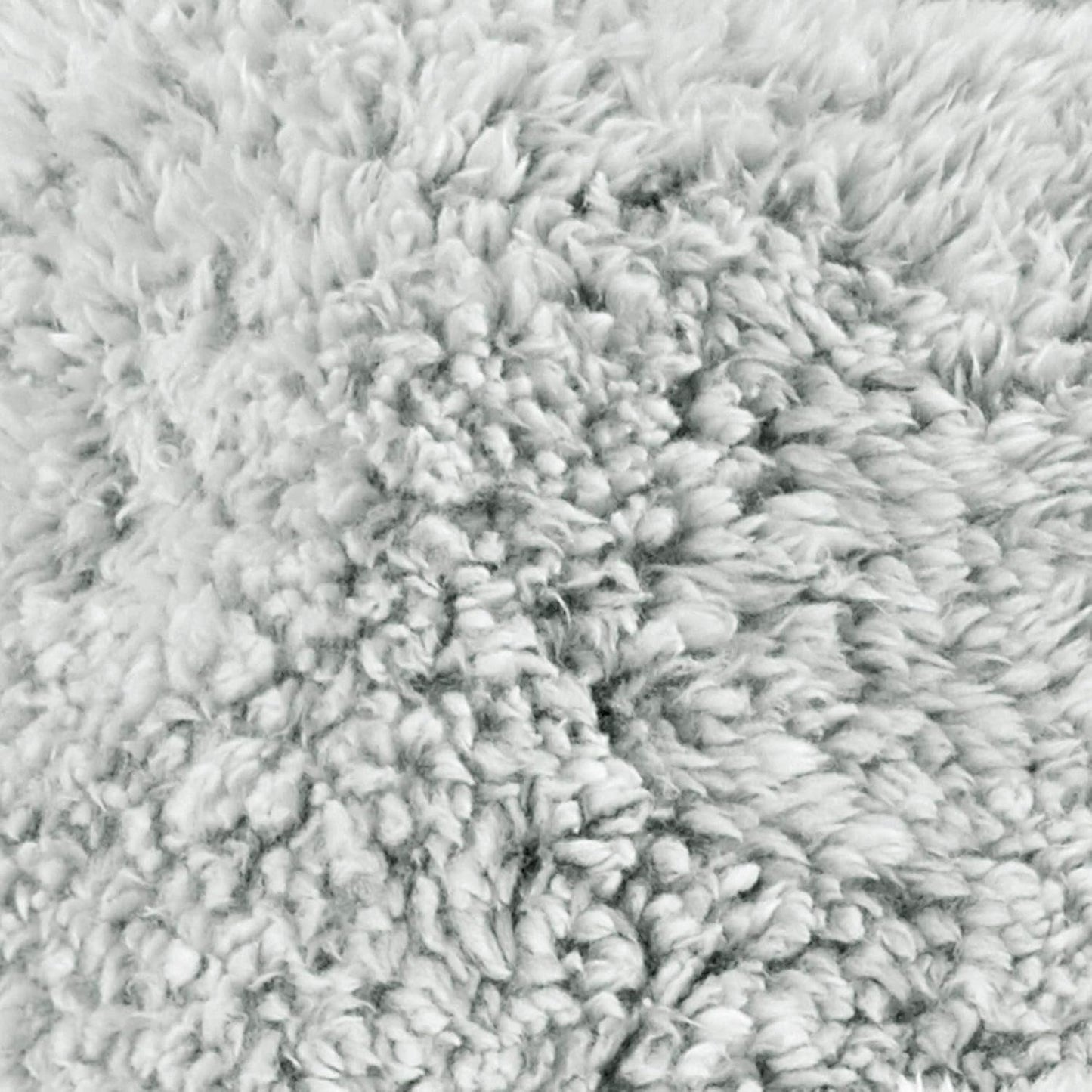 Aqua-Textil Fluffy kæletæppe 150 X 200 Cm Grå Hvid Melange Plys TV-tæppe Sengetæppe Sherpa Fleece Oeko-Tex Ottawa Senge og tæpper Besuche den aqua-textil-Store