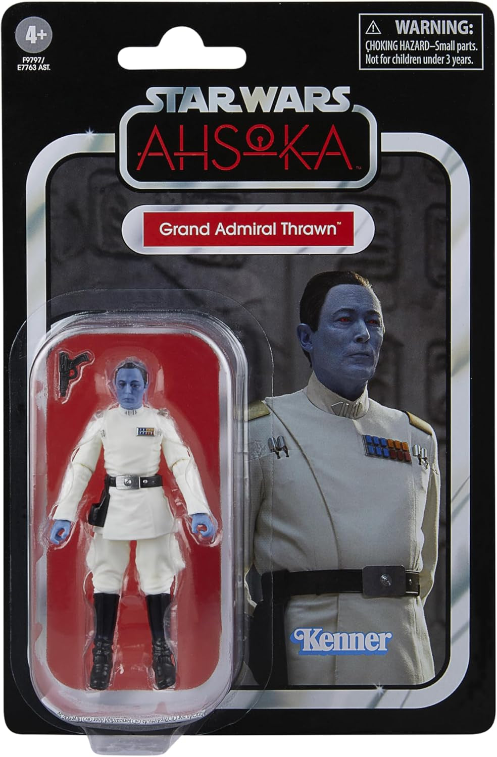 Star Wars Grand Admiral Thrawn Vintage Collection Star Wars: Ahsoka Collectible Action Figur (9,5 cm skala) Action Figurer Naty Shop