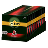 Kaffeekapsel Lungo Intenso, Intensitet 8 af 12, 10 x 20 Getränke & Kaffeekapseln Lungo Classico, Intensität 6 af 12, 20 Nespresso®*-kompatibel Kapsel, 10 x 20 Getränke