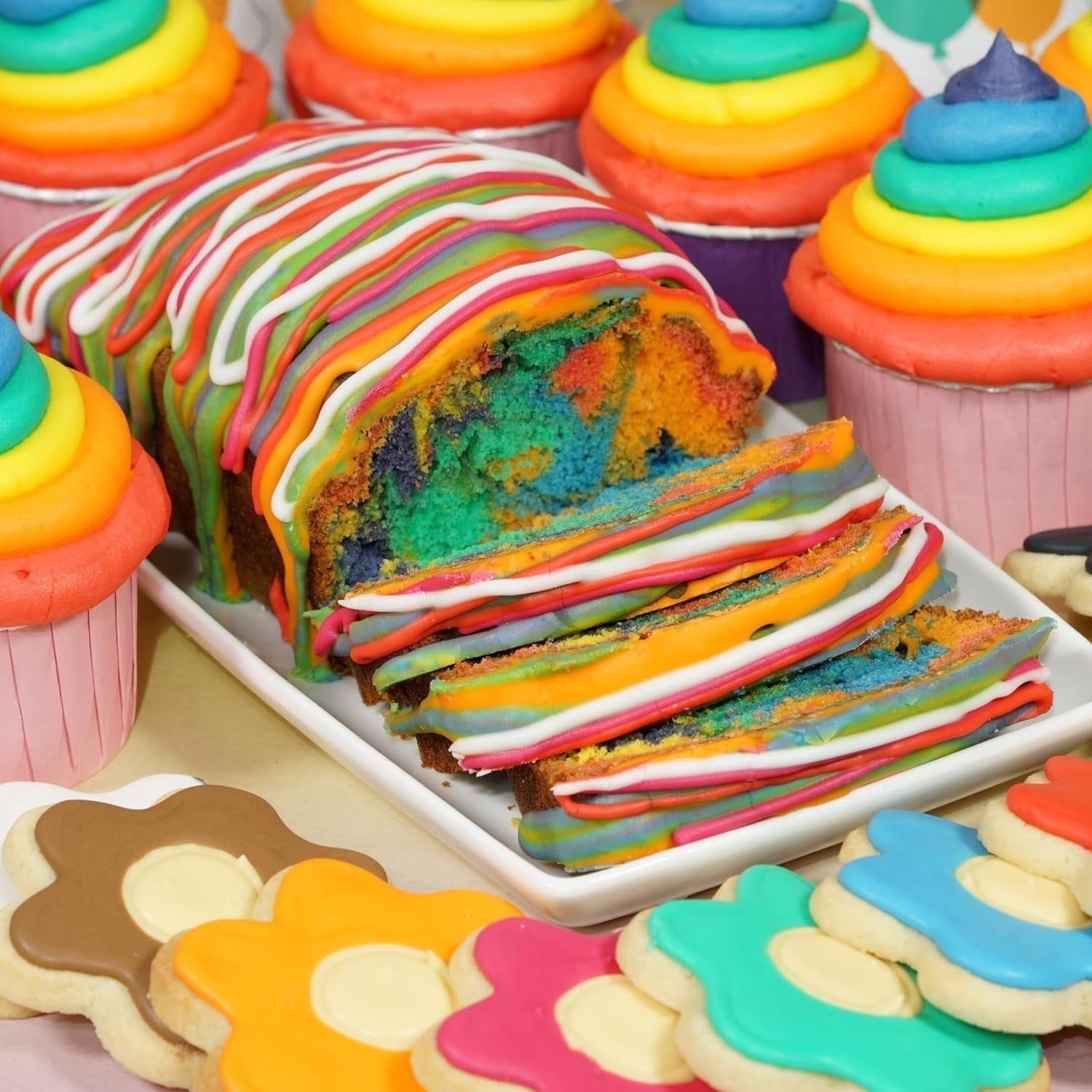 Sugarflair Colourflex Extra Paste madfarve, rød - Spiselig madfarve til smørcreme, chokolade, sukkerpasta, glasur, fondant, kageblandinger, dej og mere - 25g