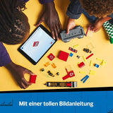 LEGO City Brandstigevogn - Legetøjsbrandbil med 2 brandmandsminifigurer til drenge og piger fra 4 år - pædagogisk legetøj - gave til førskolebørn 60463 Byggesæt Besuche den LEGO-Store